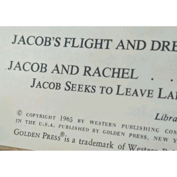 1965 The Children's Bible Golden Press Illustrated Stories Hardcover Vintage - Picture 8 of 9